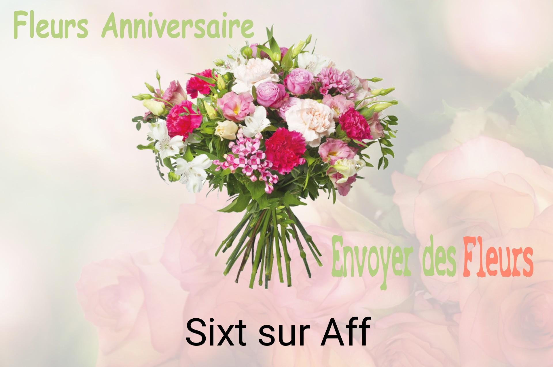 Bouquet de fleurs d’anniversaire livré à Sixt-sur-Aff